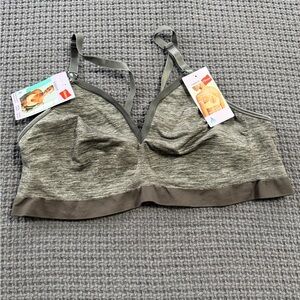 Hanes Comfy Support Seamless Bralette